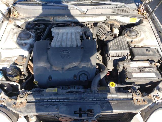 KMHWF35H64A948861 - 2004 HYUNDAI SONATA GLS SILVER photo 11