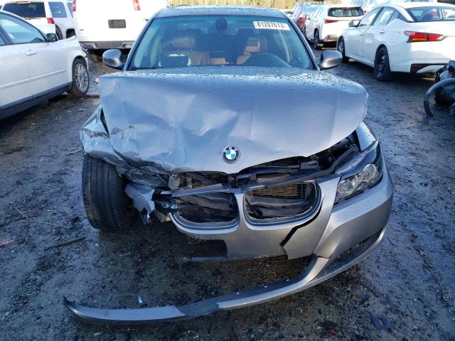 WBAPH7C57BE852470 - 2011 BMW 328 I GRAY photo 5