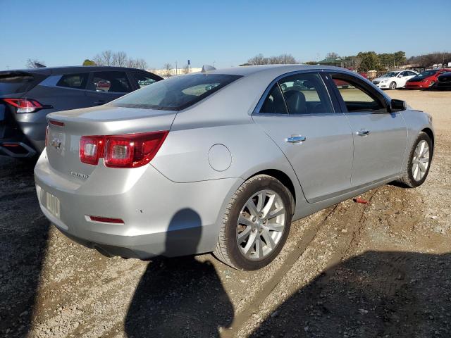1G11H5SLXEU156475 - 2014 CHEVROLET MALIBU LTZ ვერცხლისფერი ფოტო 3