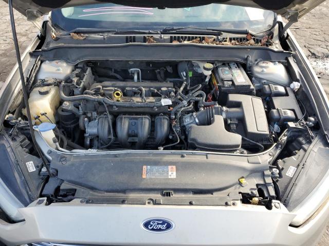 3FA6P0H78FR282992 - 2015 FORD FUSION SE SILVER photo 11