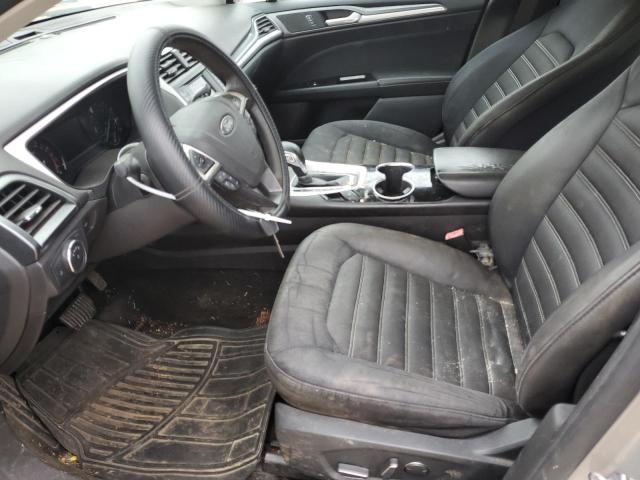 3FA6P0H78FR282992 - 2015 FORD FUSION SE SILVER photo 7