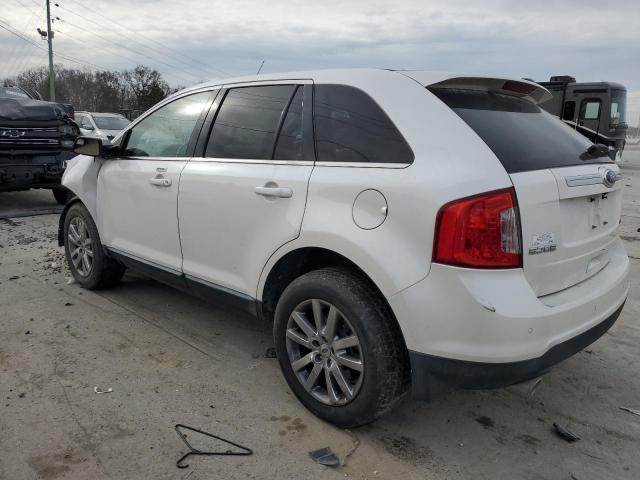 2FMDK3KC9BBB50187 - 2011 FORD EDGE LIMITED WHITE photo 2