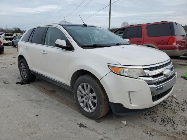 2FMDK3KC9BBB50187 - 2011 FORD EDGE LIMITED WHITE photo 4