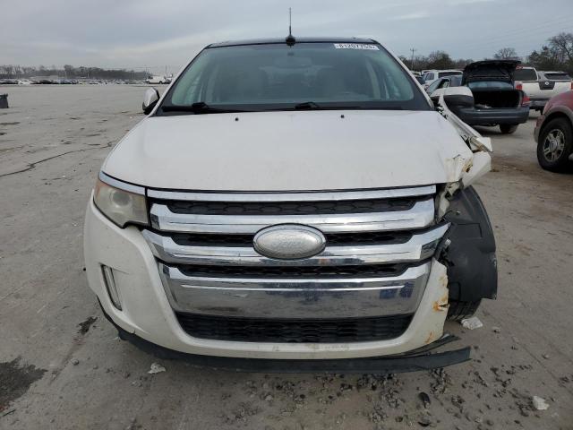 2FMDK3KC9BBB50187 - 2011 FORD EDGE LIMITED WHITE photo 5