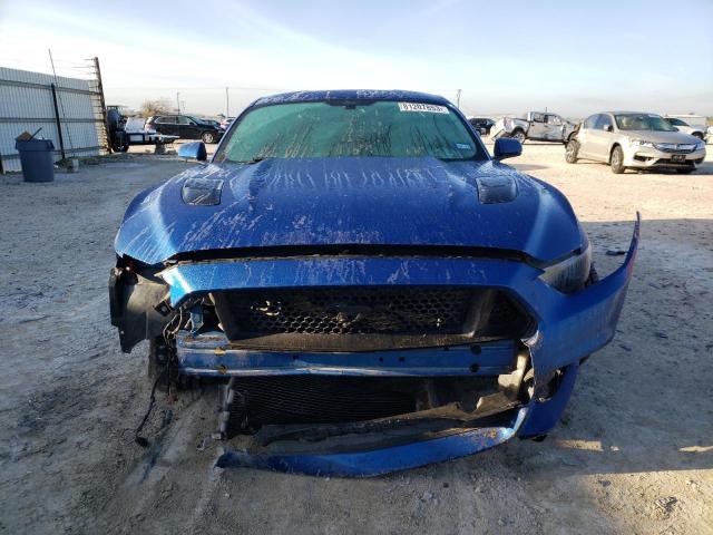 1FA6P8CF0H5340841 - 2017 FORD MUSTANG GT BLUE photo 5