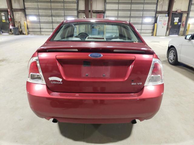 3FAFP07146R104297 - 2006 FORD FUSION SE RED photo 6