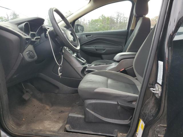 1FMCU0F73EUC72351 - 2014 FORD ESCAPE S BLACK photo 7