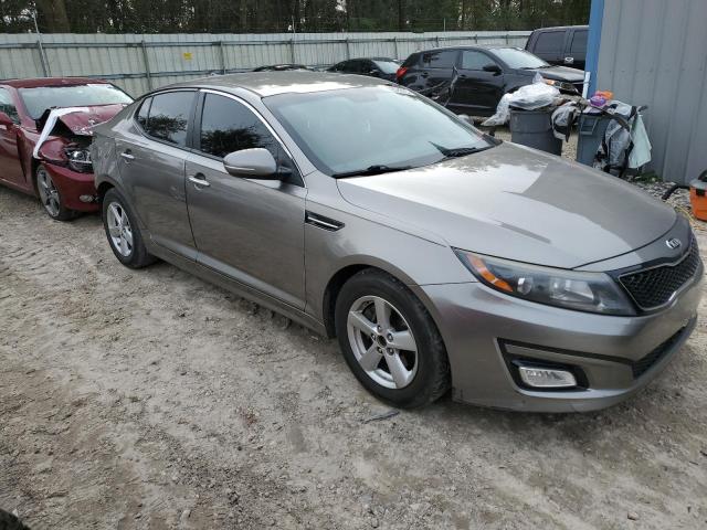 5XXGM4A77FG423770 - 2015 KIA OPTIMA LX GRAY photo 4