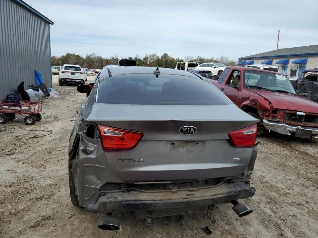 5XXGM4A77FG423770 - 2015 KIA OPTIMA LX GRAY photo 6