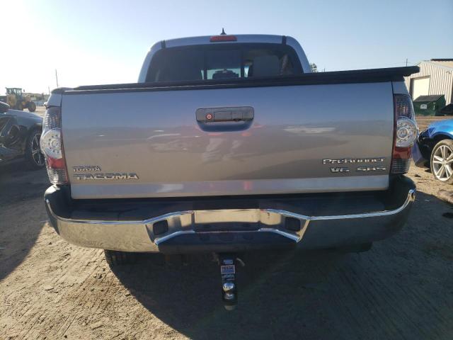 5TFJU4GNXEX052557 - 2014 TOYOTA TACOMA DOUBLE CAB PRERUNNER SILVER photo 6