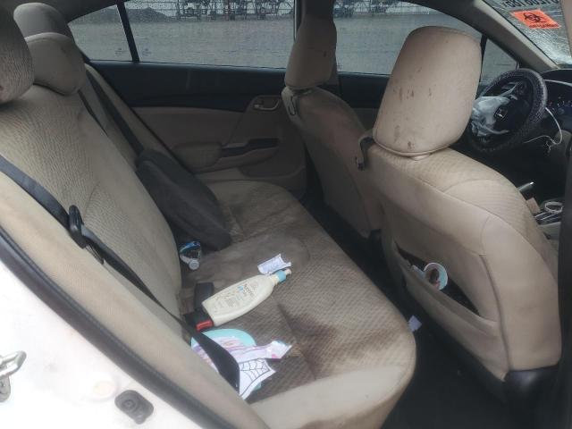 19XFB2F58EE257991 - 2014 HONDA CIVIC LX WHITE photo 10