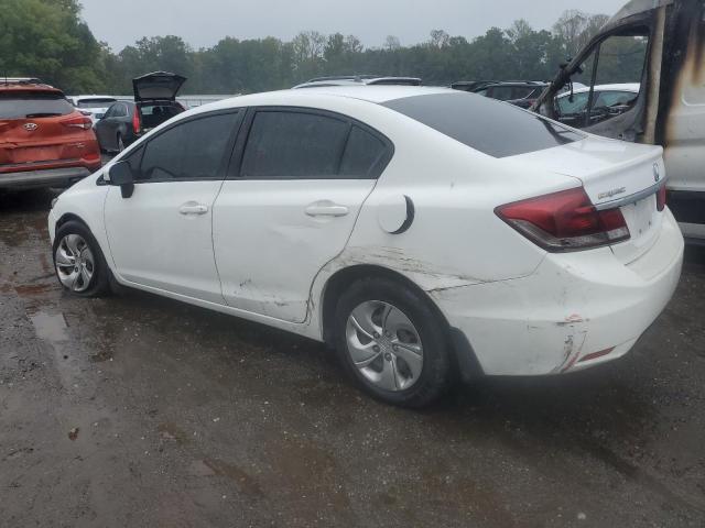 19XFB2F58EE257991 - 2014 HONDA CIVIC LX WHITE photo 2