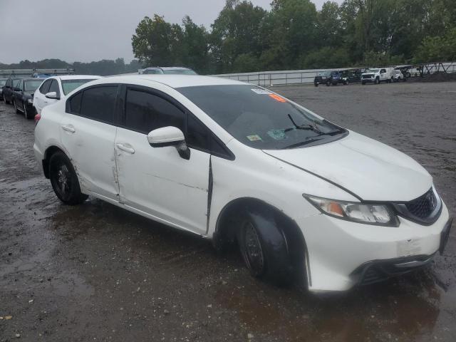 19XFB2F58EE257991 - 2014 HONDA CIVIC LX WHITE photo 4