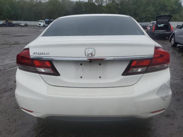 19XFB2F58EE257991 - 2014 HONDA CIVIC LX WHITE photo 6