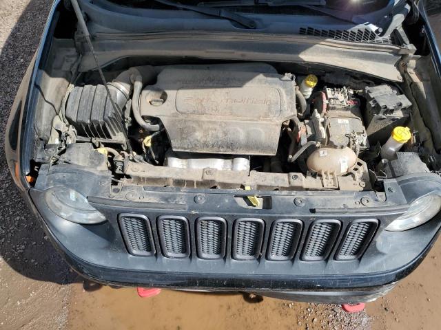 ZACCJBCT5FPB21444 - 2015 JEEP RENEGADE TRAILHAWK BLACK photo 12