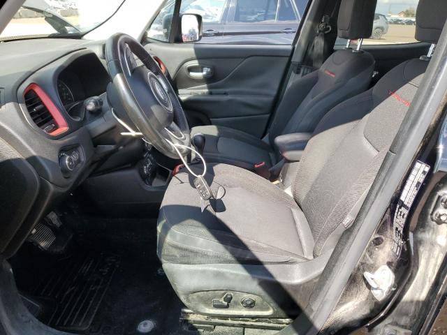 ZACCJBCT5FPB21444 - 2015 JEEP RENEGADE TRAILHAWK BLACK photo 7