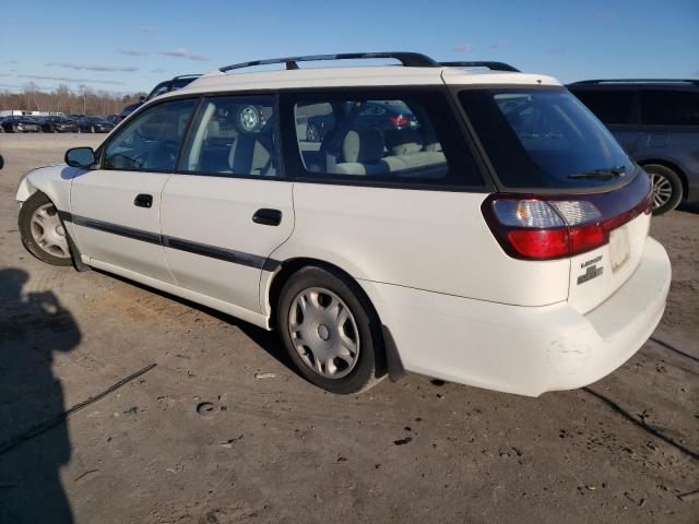 4S3BH635XY7311675 - 2000 SUBARU LEGACY L WHITE photo 2