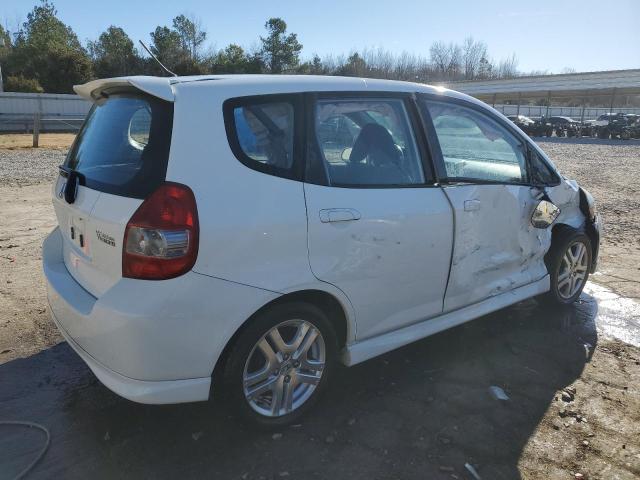 JHMGD386X7S016359 - 2007 HONDA FIT S 白色 照片 3