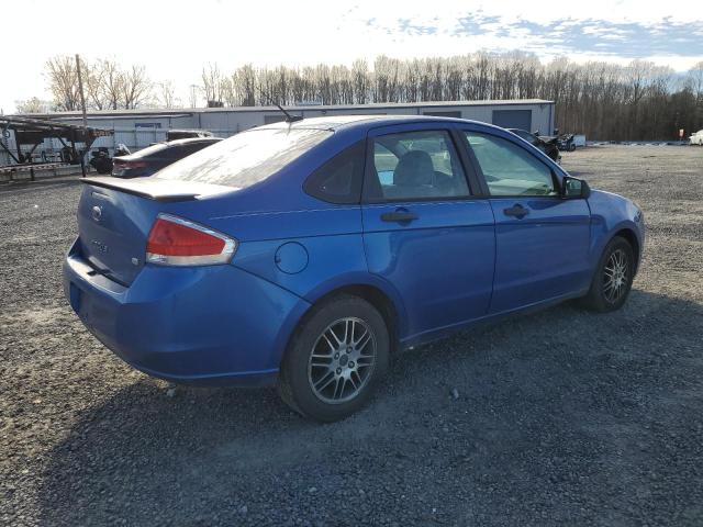 1FAHP3FN5AW212545 - 2010 FORD FOCUS SE BLUE photo 3