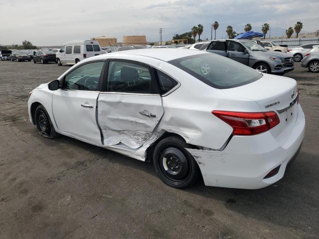 3N1AB7AP8HY366361 - 2017 NISSAN SENTRA S Білий фото 2