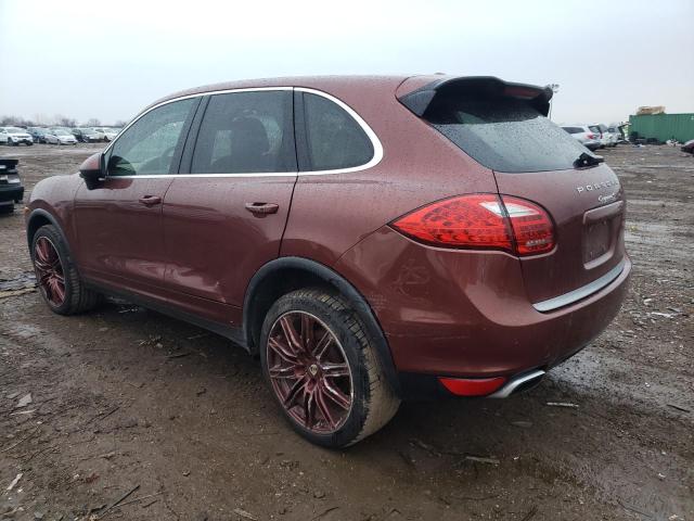 WP1AB2A29BLA49062 - 2011 PORSCHE CAYENNE S BROWN photo 2