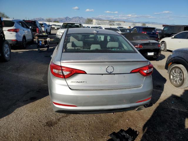 5NPE24AF9GH393746 - 2016 HYUNDAI SONATA SE SILVER photo 6