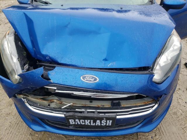 3FADP4BJ7JM129898 - 2018 FORD FIESTA SE 蓝色 照片 11