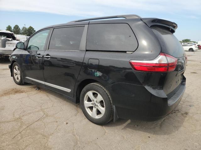 5TDKZ3DC4KS015900 - 2019 TOYOTA SIENNA LE 黑色 照片 2