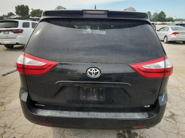 5TDKZ3DC4KS015900 - 2019 TOYOTA SIENNA LE 黑色 照片 6