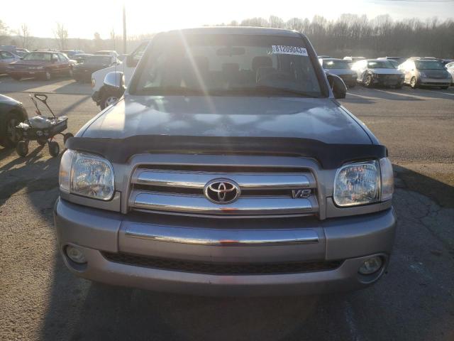 5TBET34155S470040 - 2005 TOYOTA TUNDRA DOUBLE CAB SR5 SILVER photo 5