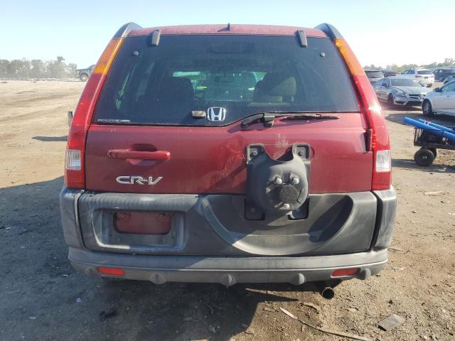 SHSRD78894U251193 - 2004 HONDA CR-V EX ბურგუნდია ფოტო 6