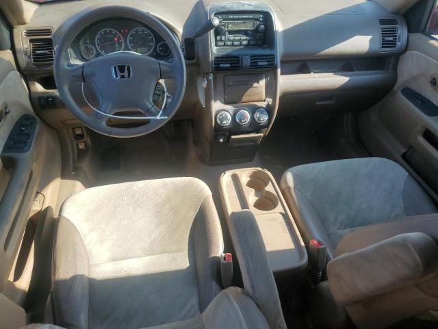 SHSRD78894U251193 - 2004 HONDA CR-V EX ბურგუნდია ფოტო 8