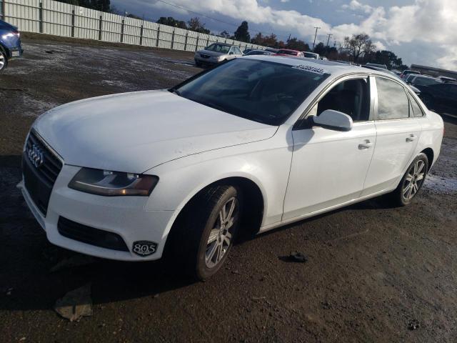 WAUAFAFL6BN055811 - 2011 AUDI A4 PREMIUM WHITE photo 1