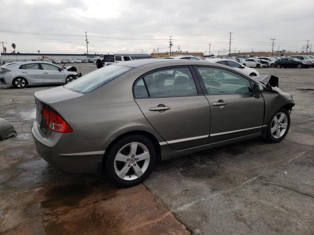 2HGFA16817H301815 - 2007 HONDA CIVIC EX GRAY photo 3