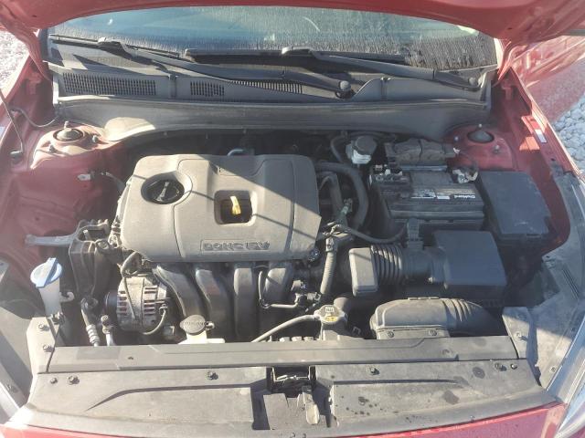 3KPF24AD2KE038692 - 2019 KIA FORTE FE 红色 照片 11