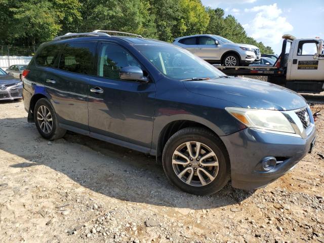 5N1AR2MM4DC628968 - 2013 NISSAN PATHFINDER S أزرق صورة 4