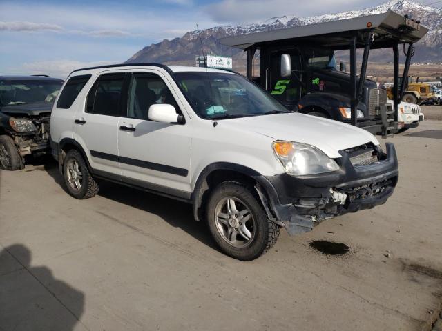 JHLRD78823C035546 - 2003 HONDA CR-V EX WHITE photo 4