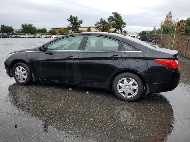 5NPEB4AC8CH446520 - 2012 HYUNDAI SONATA GLS BLACK photo 2