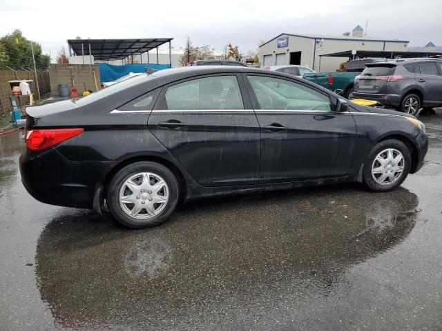 5NPEB4AC8CH446520 - 2012 HYUNDAI SONATA GLS BLACK photo 3