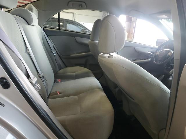 2T1BU4EE5AC249586 - 2010 TOYOTA COROLLA BASE SILVER photo 10