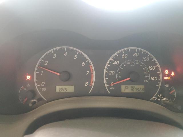 2T1BU4EE5AC249586 - 2010 TOYOTA COROLLA BASE SILVER photo 9