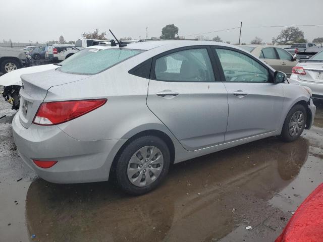 KMHCT4AE2HU169586 - 2017 HYUNDAI ACCENT SE SILVER photo 3