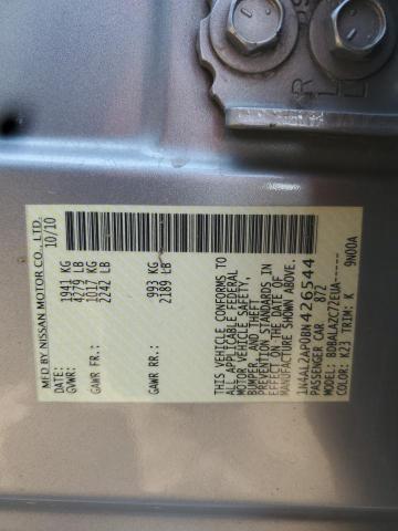 1N4AL2AP0BN426544 - 2011 NISSAN ALTIMA BASE Silber Foto 12