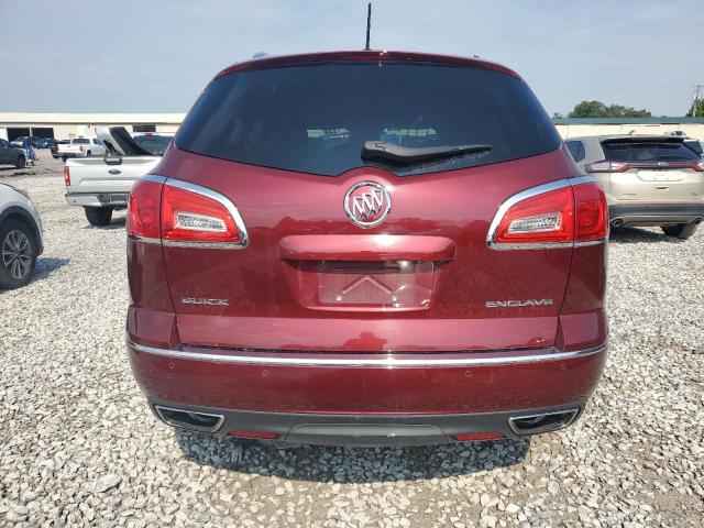 5GAKRCKD1FJ380082 - 2015 BUICK ENCLAVE RED photo 6