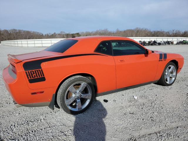 2B3LJ54T69H563463 - 2009 DODGE CHALLENGER R/T ORANGE photo 3