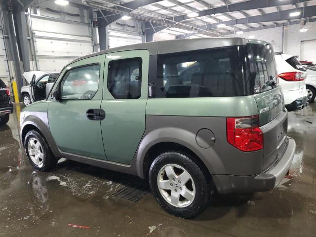 5J6YH28674L011236 - 2004 HONDA ELEMENT EX GREEN photo 2