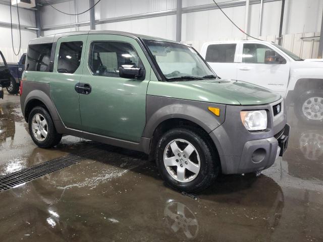 5J6YH28674L011236 - 2004 HONDA ELEMENT EX GREEN photo 4