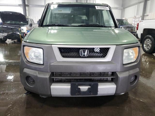 5J6YH28674L011236 - 2004 HONDA ELEMENT EX GREEN photo 5