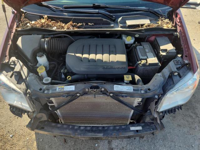 2C4RDGCG8KR743415 - 2019 DODGE GRAND CARAVAN SXT 勃艮第红 照片 12