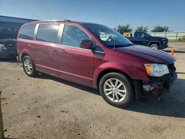 2C4RDGCG8KR743415 - 2019 DODGE GRAND CARAVAN SXT 勃艮第红 照片 4